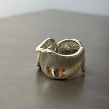 2610RG0845 / Wide Wave Chunky ring （Silver）