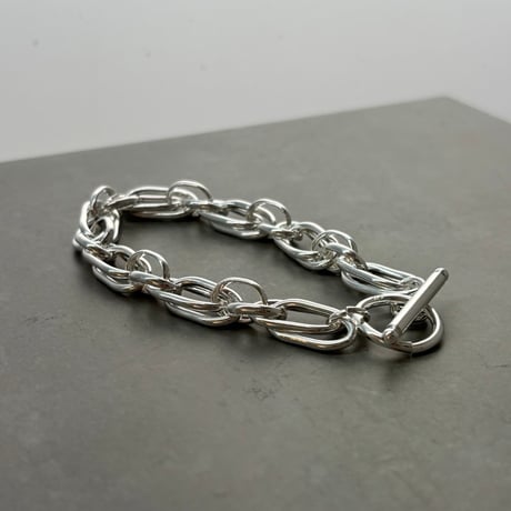 2609BR0154 / Oval link chain bracelet（Silver）