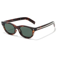 【 Legit Eyewear 】Sunglasses Rokujō (Demi/Green)