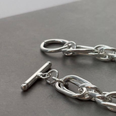 2609BR0154 / Oval link chain bracelet（Silver）