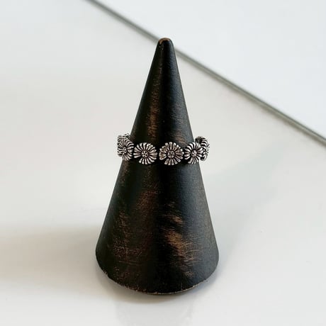IM26AC_RG053/ Vintage Flower Ring（Silver）