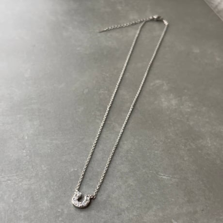 2605NC0393 / Horseshoe Necklace（Silver）