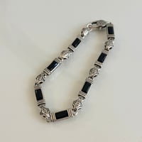 【Select】IM26AC_BRL020/ Monolith Bar Bracelet（Silver）