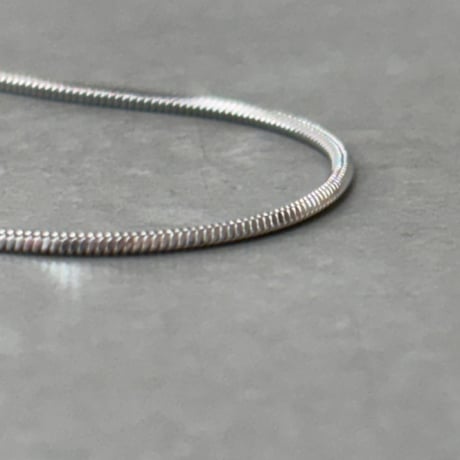 2610NC0410 / Snake Chain Necklace（Silver）
