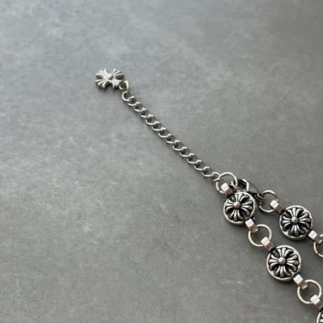 2608BR0148 / Cross ball link bracelet（Silver）