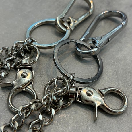 【Select】IM26AC_WC014 / Double Curb Link Wallet Chain（Silver）