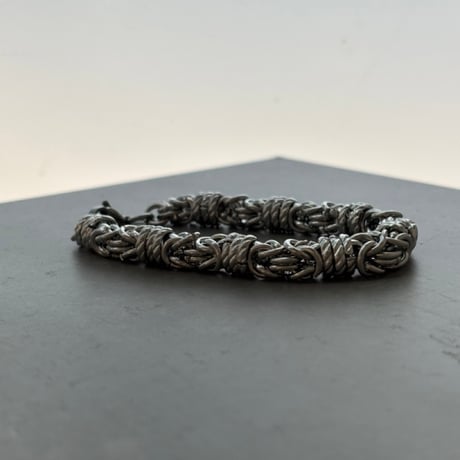 2607BR0143/ Volume Rope Chain bracelet（Silver）