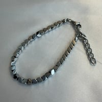 2610BR0157 / Gunmetal Cube Bracelet（Gunmetal）