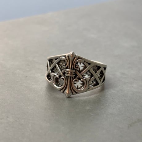 2609RG0842 /   Openwork cross ring （Silver）