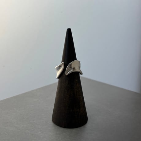 2610RG0845 / Wide Wave Chunky ring （Silver）