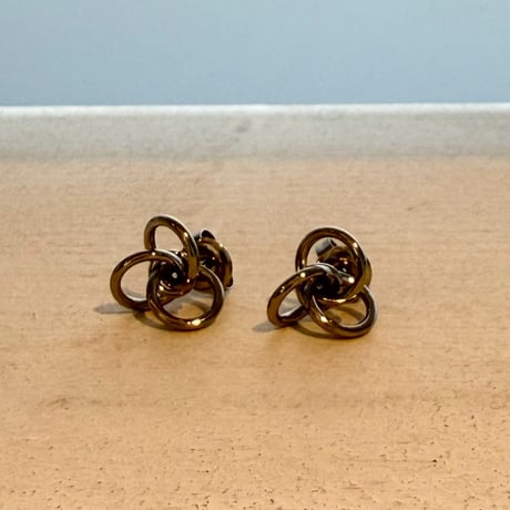 2607PR0849 / Twist Circle Connect pierce（Silver）