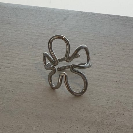 2608RG0823  / Flower Shape ring（Silver）