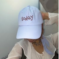 2607HW071(S) / Back Ribbon Stripe Cap（Blue）