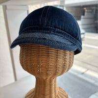2604HW065(S) / Stitch Denim Work Cap (Blue)