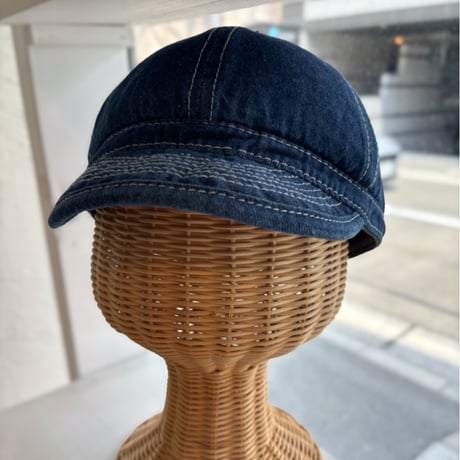 2604HW065(S) / Stitch Denim Work Cap (Blue)
