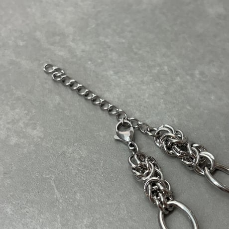 2609BR0149 / Woven Chain Design bracelet（Silver）