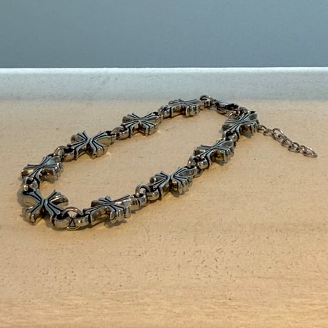 2609BR0153 / Vintage Cross Bracelet（Silver）