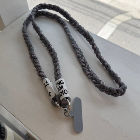 2608GS074(S)/ Multicolored Smartphone Strap (Grey)