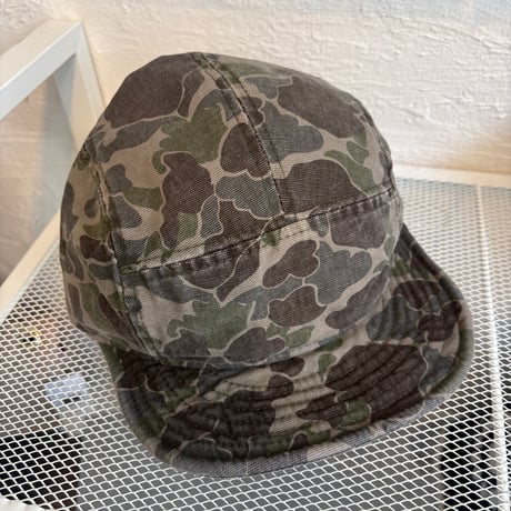 2607HW069(S) / Vintage Wash Camo Cap (SAND)