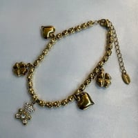 2610BR0159 / Motif Charm Bracelet（Gold）
