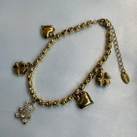 2610BR0159 / Motif Charm Bracelet（Gold）