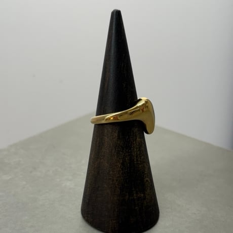 2609RG0834 / Puffy heart ring （Gold）