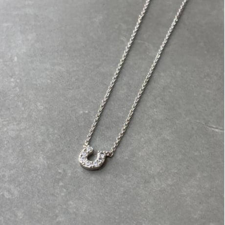 2605NC0393 / Horseshoe Necklace（Silver）
