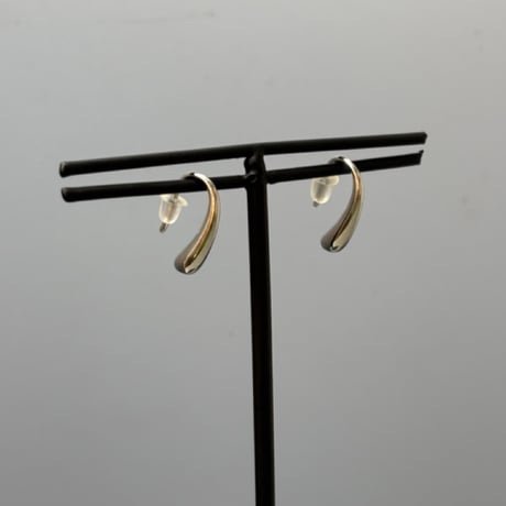 2608PR0855 / Drop curve metal pierce（Silver）