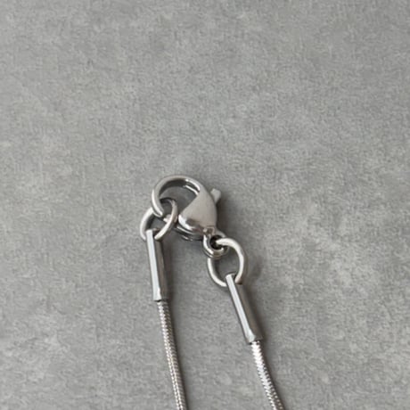 2610NC0410 / Snake Chain Necklace（Silver）