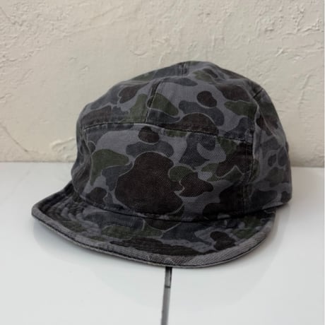 2607HW069(S) / Vintage Wash Camo Cap (GREY)
