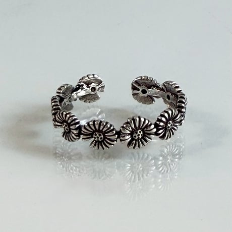 IM26AC_RG053/ Vintage Flower Ring（Silver）
