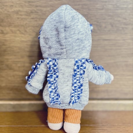 【ぬい服】耳穴なしフードの型紙【ダッフィーサイズ】