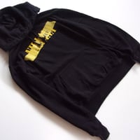 OLD PARK TAPING SWAET PARKA - FREE / OP-562 / OLDPARK オールドパーク テーピングスウェット - BLACK(NIRVANA)
