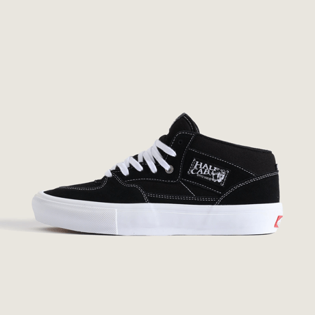 Vans Skate HALF CAB - BLACK/WHITE - ヴァンズ（バンズ） スケート ハーフキャブ ブラック/ホワイト
