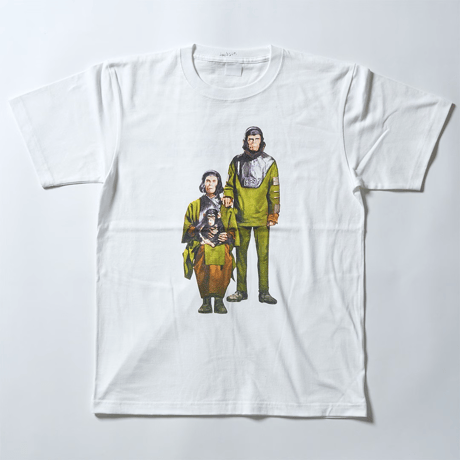 JACKSON MATISSE ESCAPE FROM THE PLANET OF THE APES DR.CORNELIUS AND DR.ZIRA Tee / 猿の惑星　フォトT