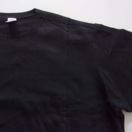 OLDPARK COLLAB CREW SWEAT -Healthknit- BLACK / HR-OLD-03 / オールドパーク コラボ クルースウェット -ヘルスニット- ブラック