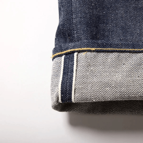 GOLD｜東洋エンタープライズ RECYCLED WASTE SUVIN COTTON YARN 14oz. DENIM 5POCKET WIDE PANTS WWⅡ MODEL / 大戦モデル