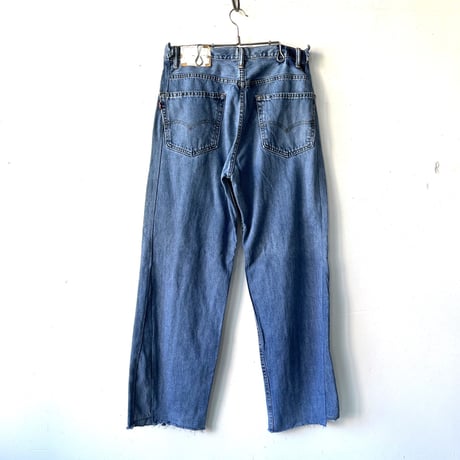 OLD PARK SWAPPED JEANS - BLUE - sizeL  ②/ OP-593 / OLDPARK オールドパーク スワップト ジーンズ  ブルー Lサイズ ②