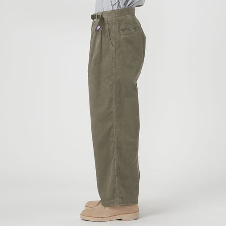 THE NORTH FACE Purple Label Corduroy Wide Straight Field Pants/N26FC052/パープルレーベル コーディロイパンツ【26FW新型】