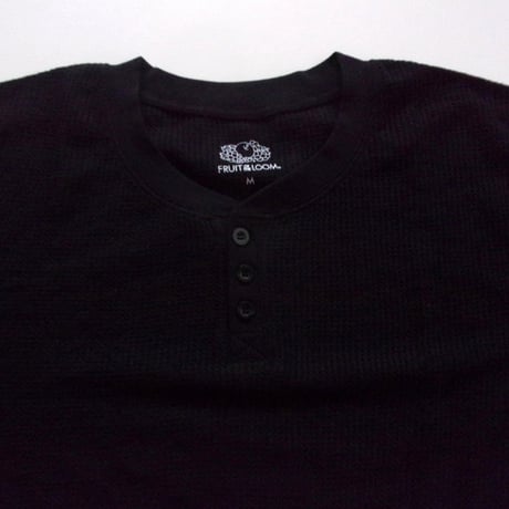 JACKSON MATISSE FRUIT OF THE LOOM×JM ワッフルヘンリ－ネック ロンTee / ジャクソンマテイスxフルーツオブザルーム ワッフルヘンリー ロンT