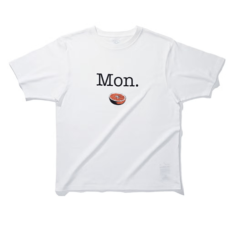 TODAY edition ⅹFTL 7fruit 7days Tee / トゥデイエディション x フルーツオブザルーム ７フルーツ 7ディズTシャツ［Limited］