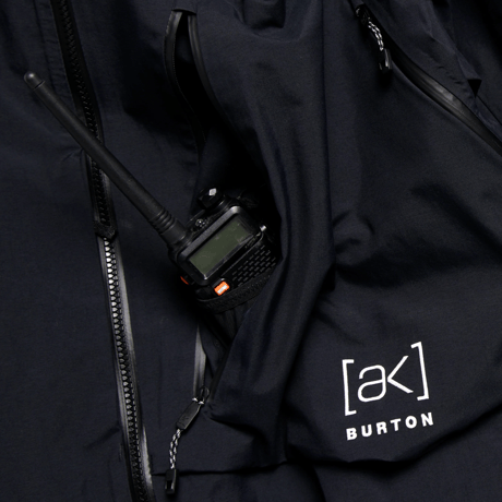 【正規店】2026-27 Burton [ak] Cyclic GORE-TEX 2L Jacket -True Black-/3076310A04RG00/AK　サイクリックジャケット　GORE２L
