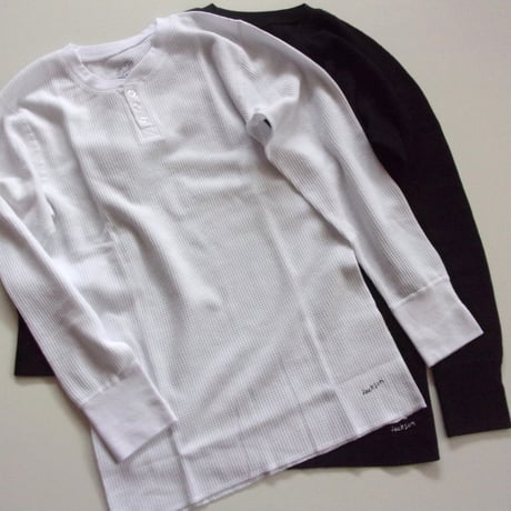 JACKSON MATISSE FRUIT OF THE LOOM×JM ワッフルヘンリ－ネック ロンTee / ジャクソンマテイスxフルーツオブザルーム ワッフルヘンリー ロンT