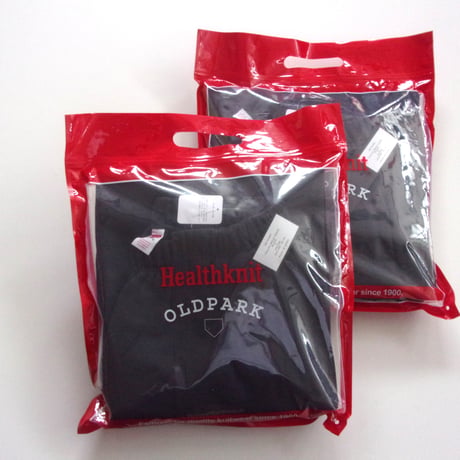 OLDPARK COLLAB SWEAT PANTS -Healthknit- BLACK / HR-OLD-04 / オールドパーク コラボ スウェットパンツ - ブラック