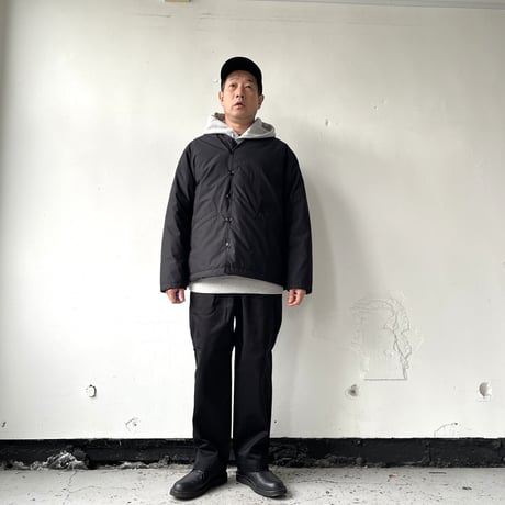 nanamica  Down Cardigan ｰBlack / S26FA048 / ナナミカ ダウンカーディガン -ブラック 【2026FW.NewModel】