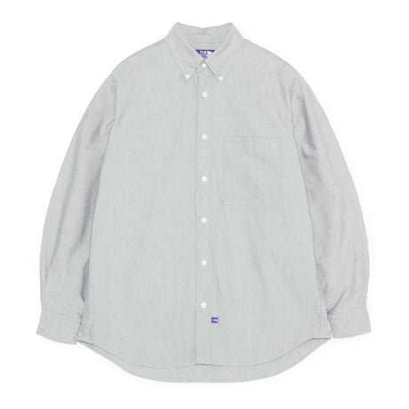 THE NORTH FACE Purple Label Button Down Field Shirt / N25FG060 / パープル レーベル オックスフォード BDシャツ【2026FW】