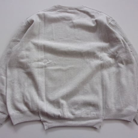 OLDPARK COLLAB CREW SWEAT -Healthknit- GRAY / HR-OLD-03 / OLD PARK オールドパーク コラボ クルースウェット -ヘルスニット- グレー