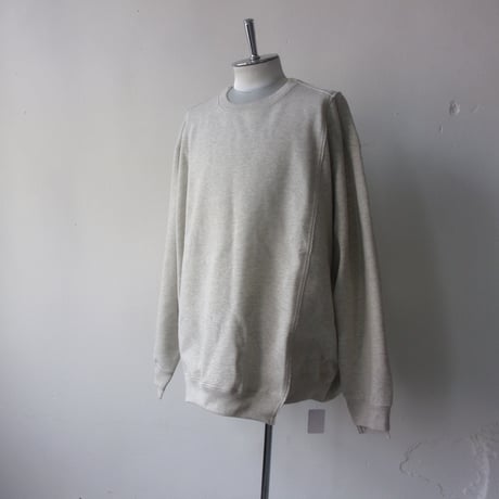 OLDPARK COLLAB CREW SWEAT -Healthknit- GRAY / HR-OLD-03 / OLD PARK オールドパーク コラボ クルースウェット -ヘルスニット- グレー