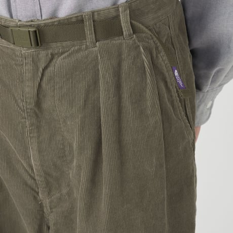 THE NORTH FACE Purple Label Corduroy Wide Straight Field Pants/N26FC052/パープルレーベル コーディロイパンツ【26FW新型】