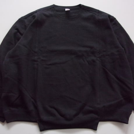 OLDPARK COLLAB CREW SWEAT -Healthknit- BLACK / HR-OLD-03 / オールドパーク コラボ クルースウェット -ヘルスニット- ブラック